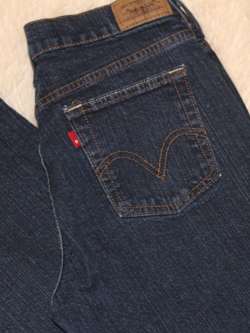Vintage Levi’s Straight Leg 505 - Dark Blue - High Waisted - Women's 8 M - NWOT